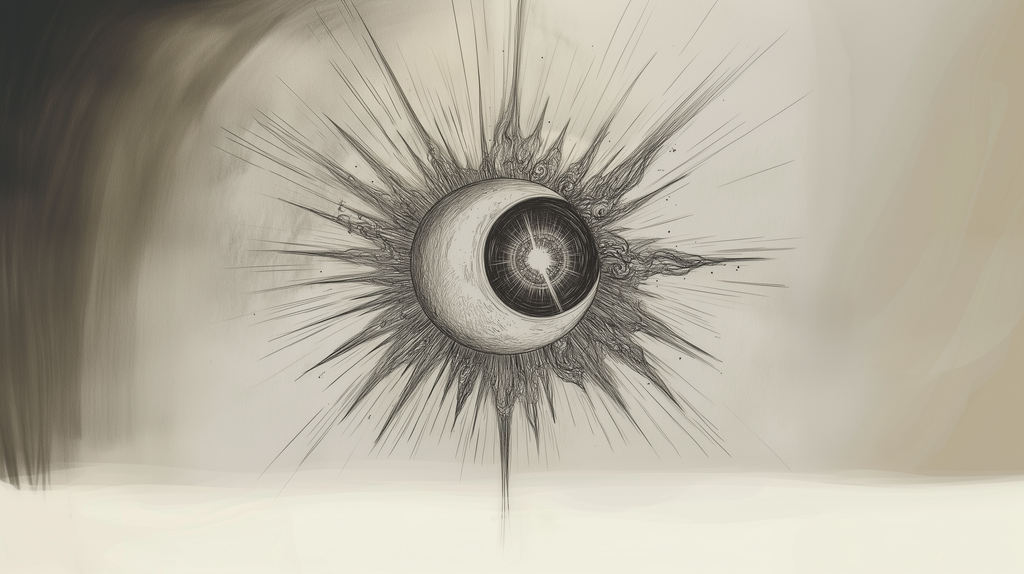 Cuando la Luna se tragó al Sol