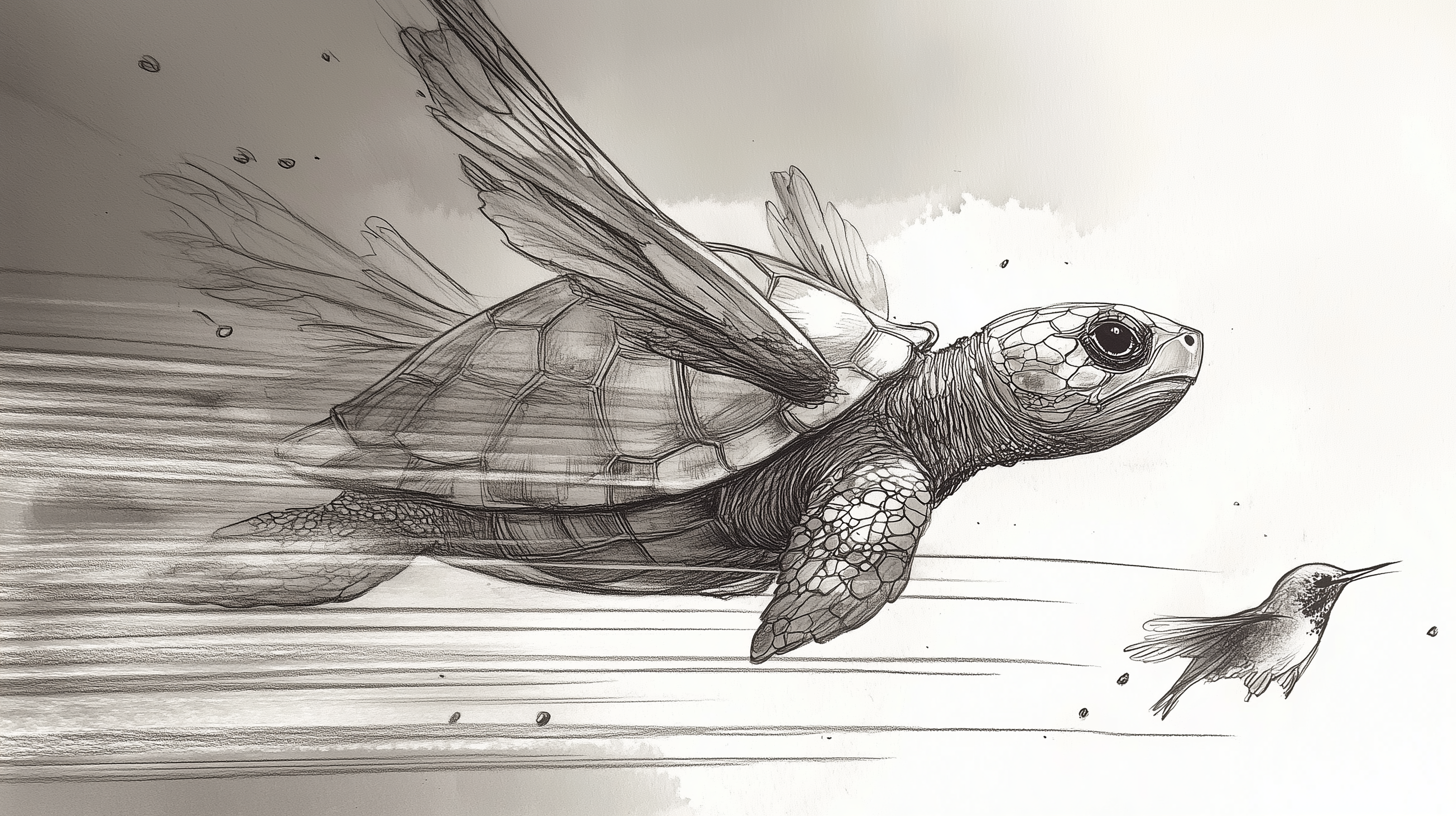 La Tortuga y el Colibrí